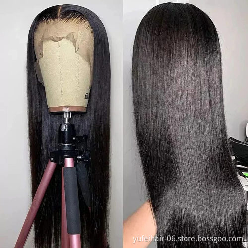 Brazilian 360 Lace Front Wigs Virgin Human Hair Wigs HD Lace 13x4 13x6 Pre Pluck Lace Frontal Wigs For Black Women